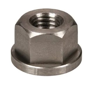 1" - 14 HEAVY FLANGE NUT, BLACK OXIDE - "GIBRALTAR"